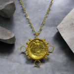 Tyche Coin Pendant - Sterling Silver 925 Tyche Coin Pendant - Sterling Silver 925
